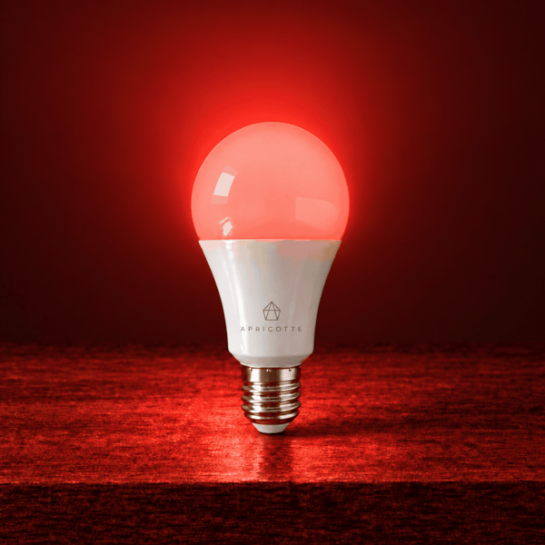 Bombilla E27 3 en 1 – luz roja, ámbar y día