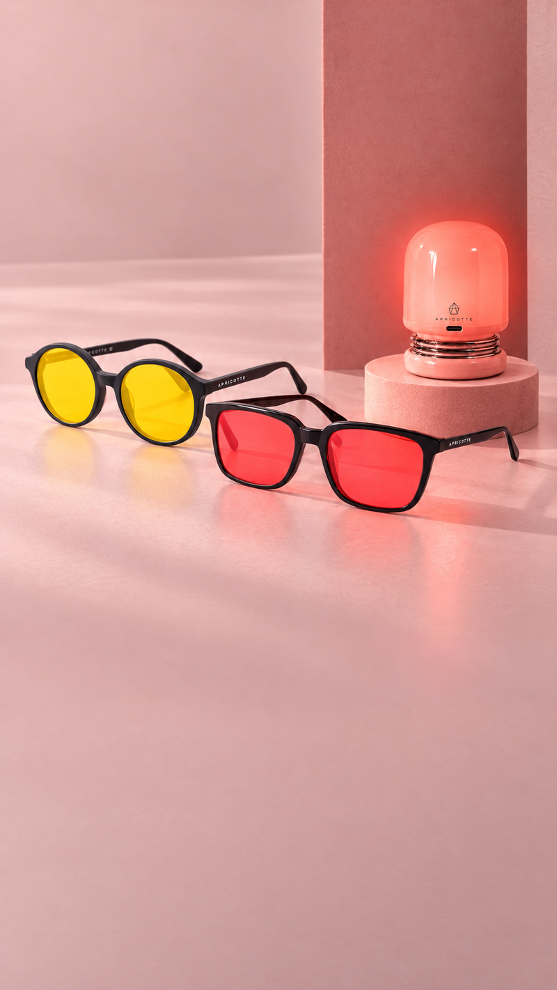 Gafa Día + Gafa Noche <br>= Luz roja de regalo